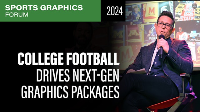 How College Football Is Driving the Next Generation of Graphics Package