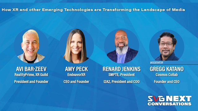 SVG NEXT: How XR & Other Emerging Technologies Are Transforming M&E Landscape