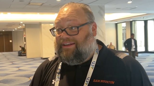 Sam Houston State's Jason Barfield on...