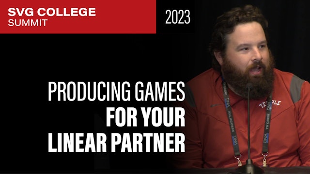 When Linear Comes Calling: How Colleges Produce Games For Broadcast Partners