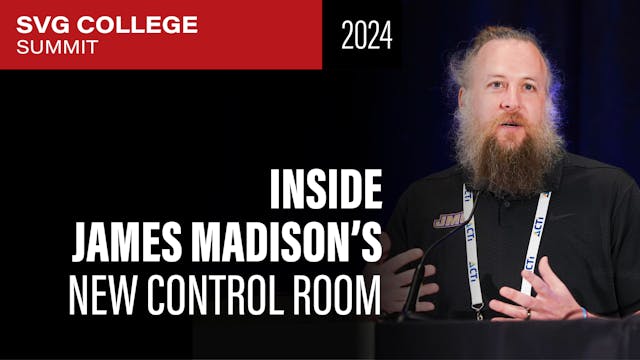 Inside the Control Room: James Madiso...