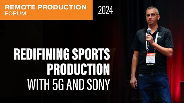 Redefining Sports Production With 5G ...