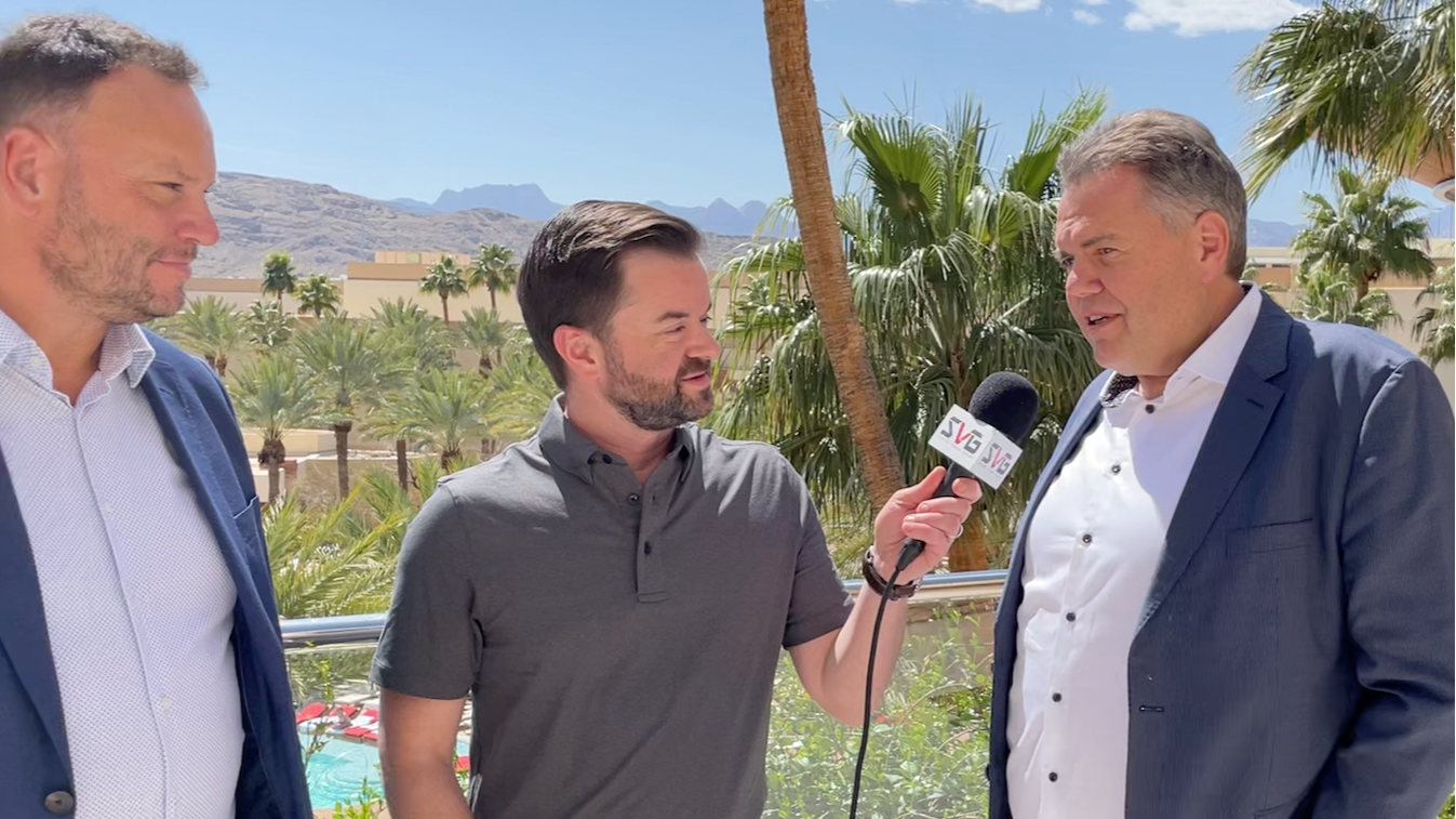 NAB Show 2023: Riedel's Rik Hoerée, Luc Doneux on Integrating SimplyLive
