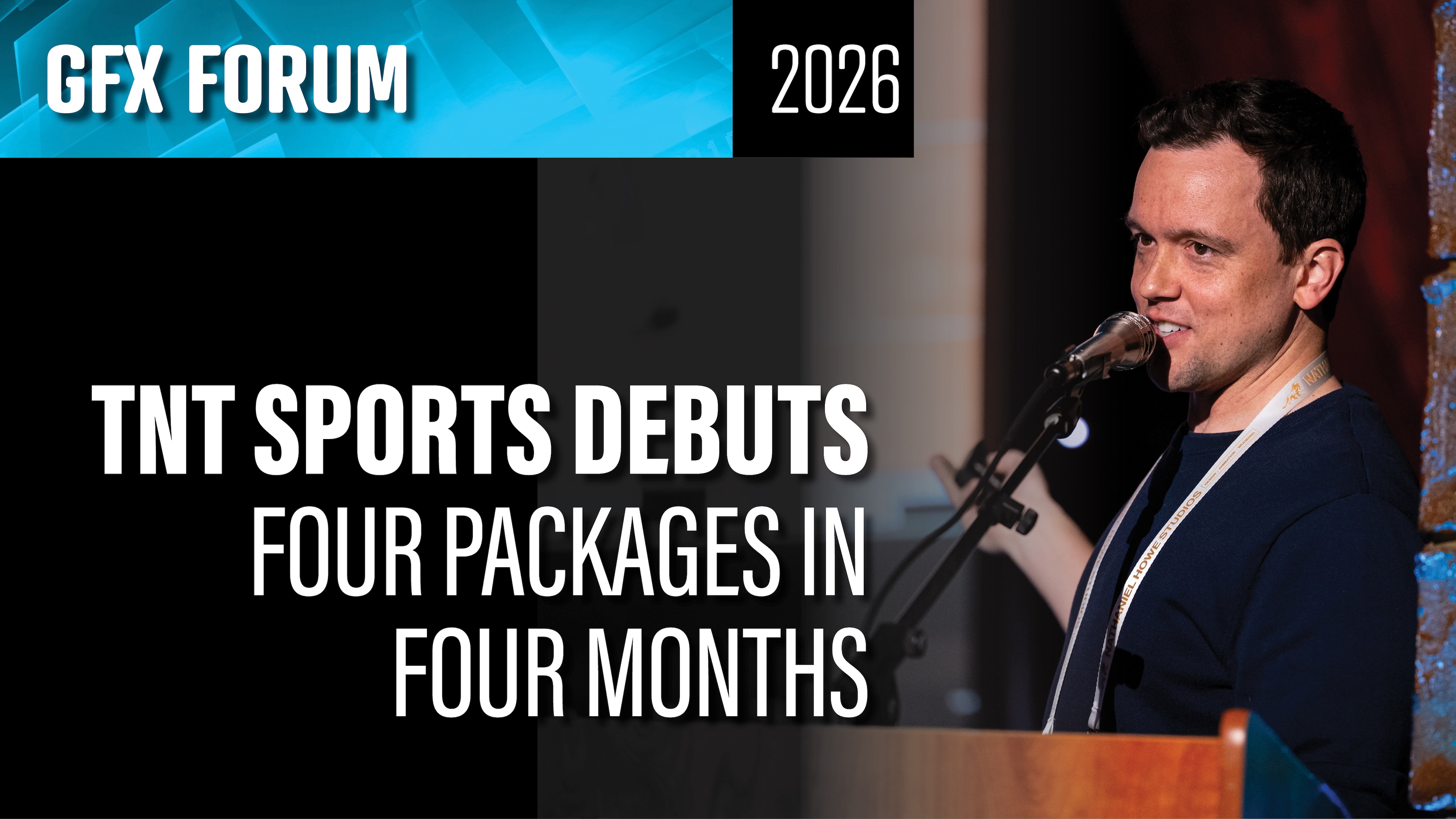 GFX Quick Hits: How TNT Sports Debuted Four Graphics Packages in Four Months