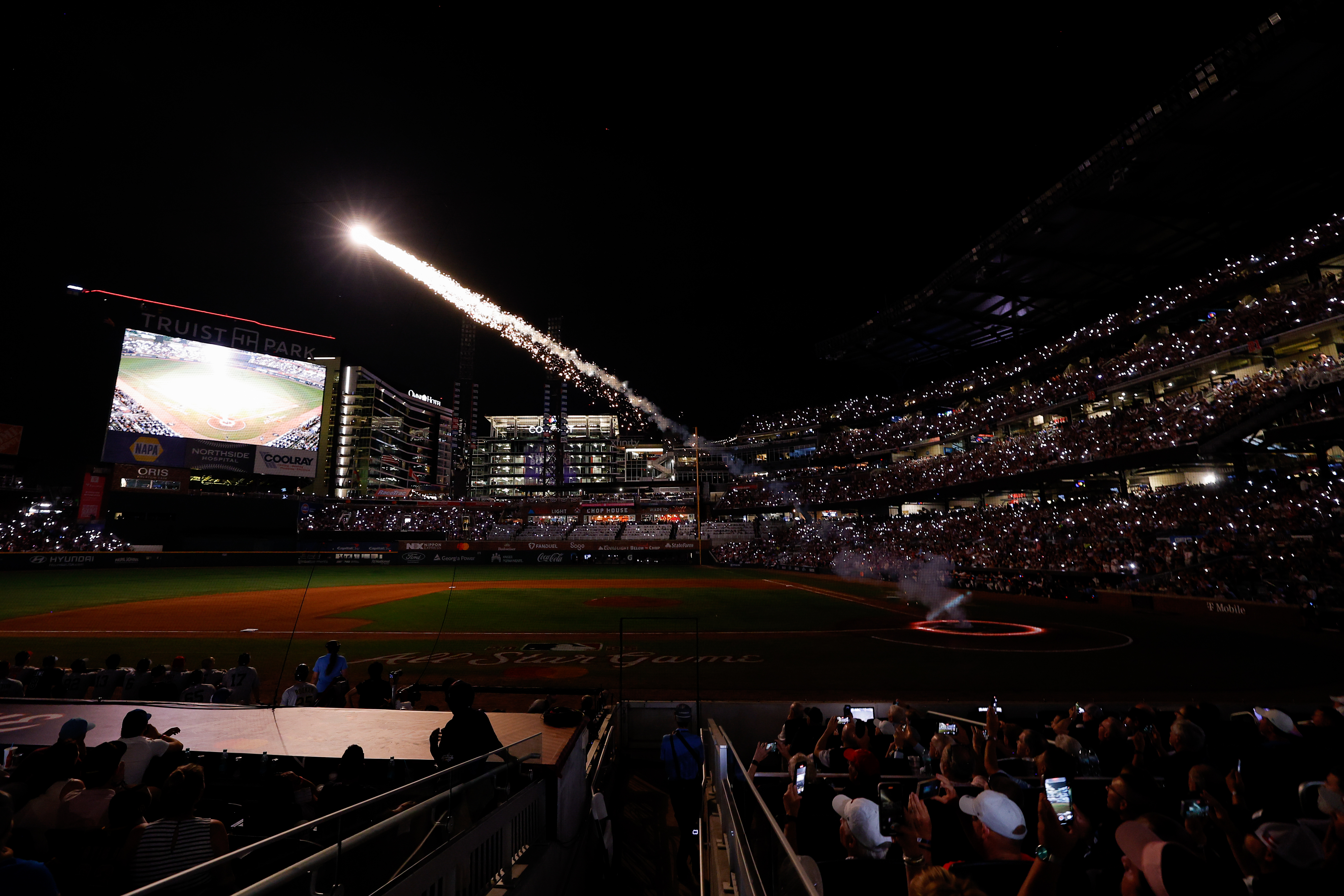MLB Honors Hank Aaron's Record-Breaking Home Run With Activation at Truist Park 