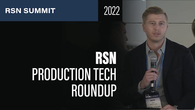 RSN Production Tech Roundup: Faciliti...