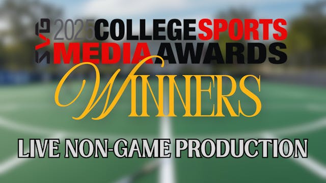 Outstanding Live Non-Game Production - CSMAs 2025