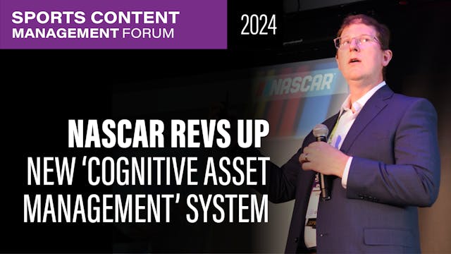 NASCAR Revs Up New ‘Cognitive Asset M...