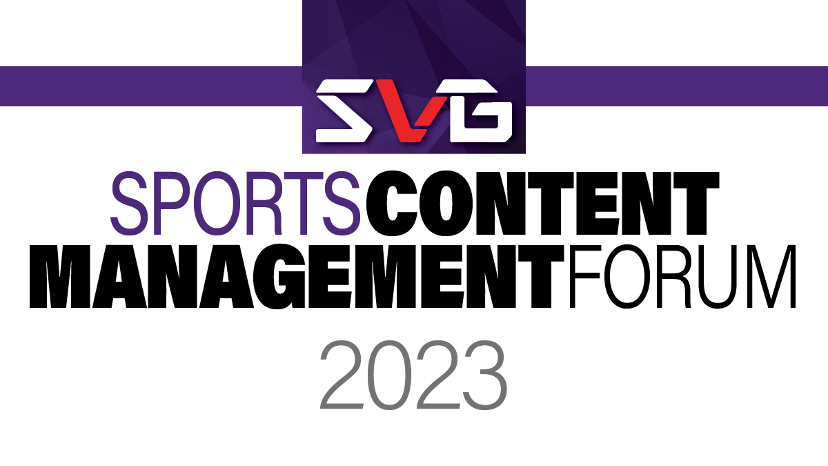 SVG Sports Content Management Forum 2023