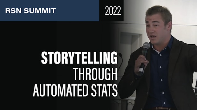 Enhanced Storytelling Through Automated Statistics: A Sportradar Case Study