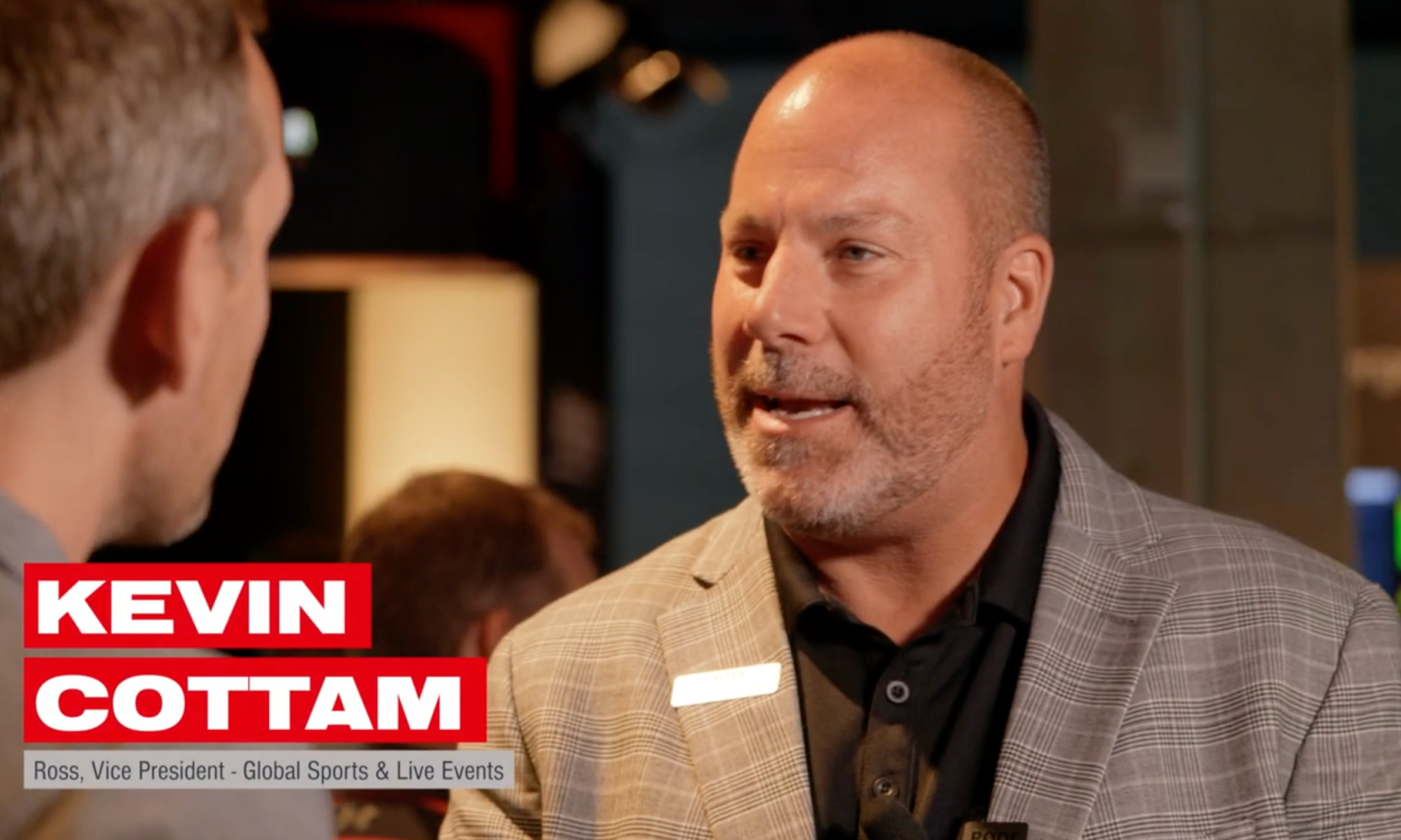 Ross Video’s Kevin Cottam Shows Off New Switchers, Massive LED Screens