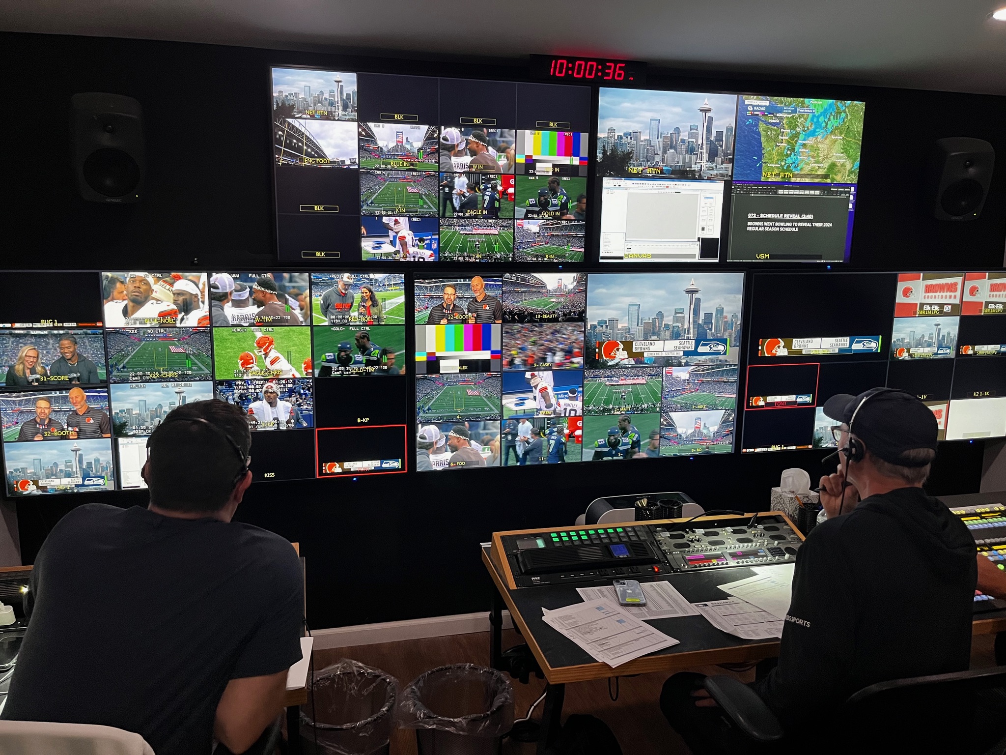 Freedom Broadcast Studios Remotely Produces Browns-Seahawks Preseason Game
