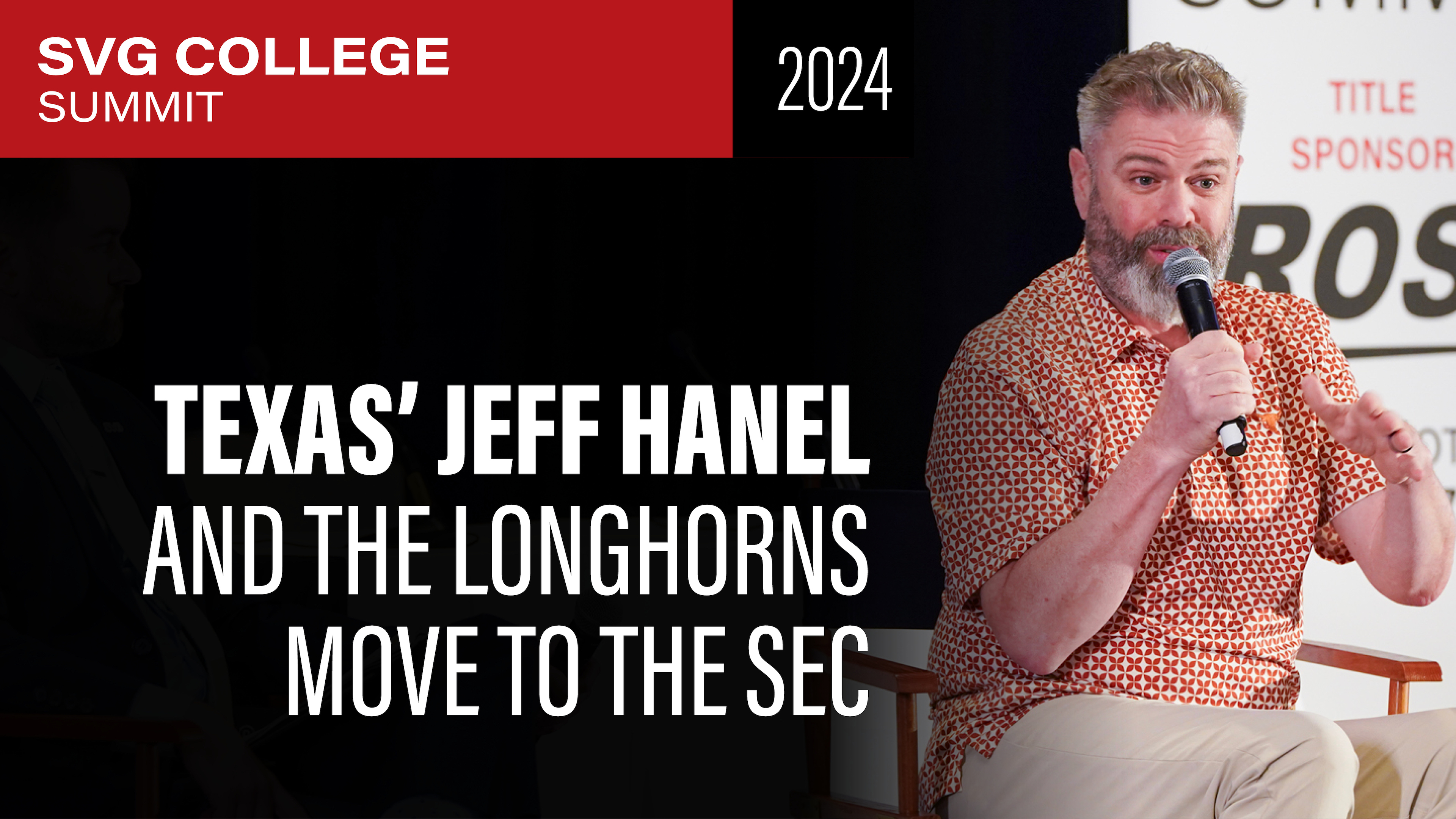 Texas' Jeff Hanel and the Next Gen of Live College Video: A Keynote Conversation