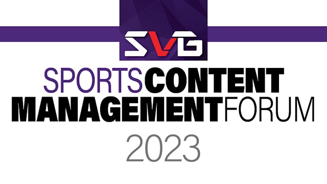 SVG Sports Content Management Forum 2023