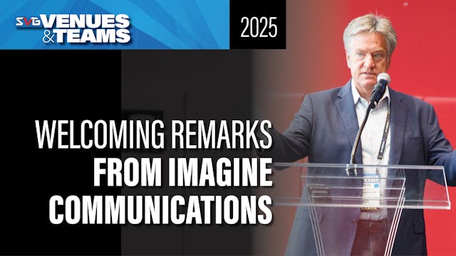 Welcoming Remarks From Imagine Commun...