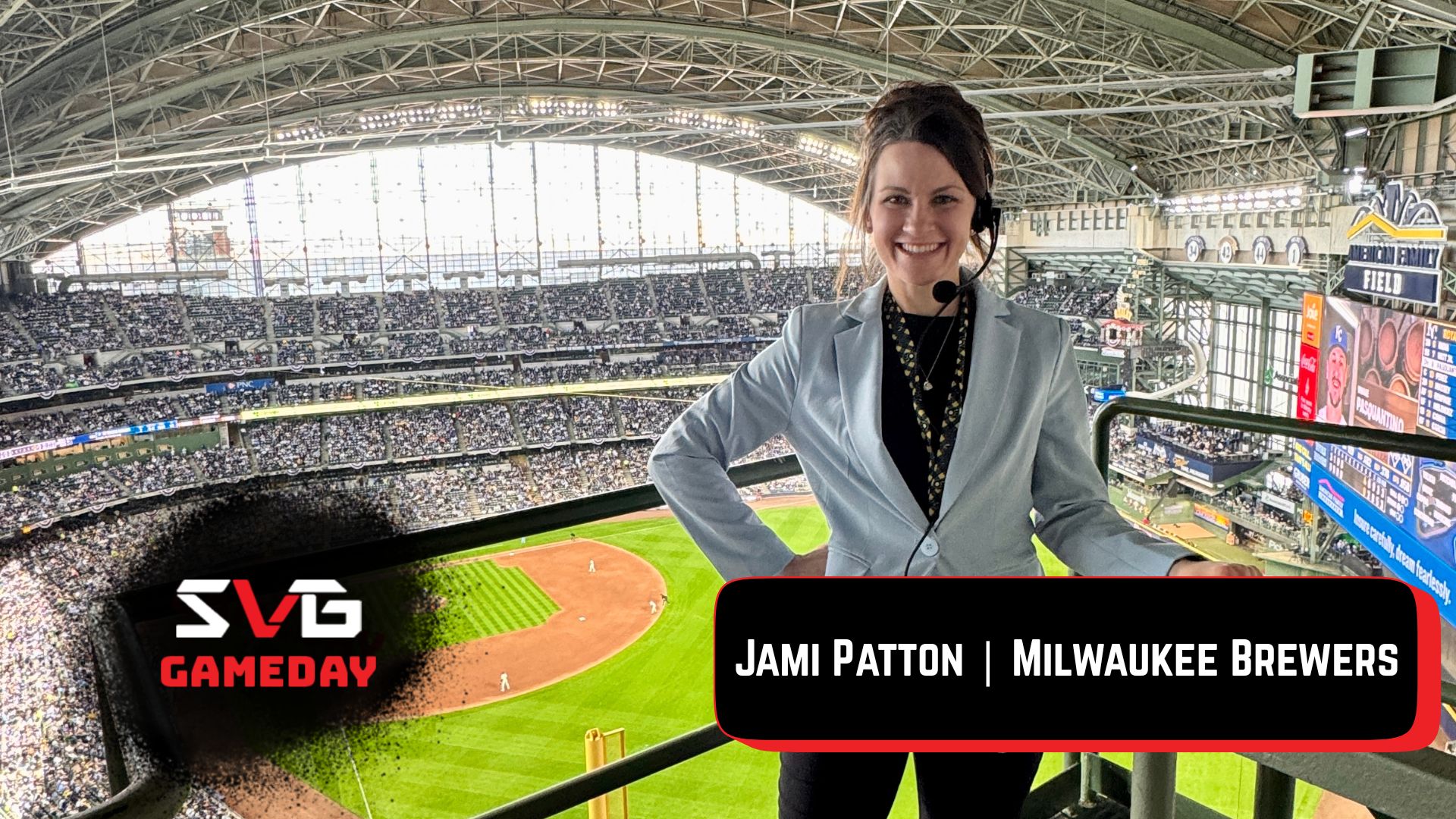 SVG GameDay, Ep. 7: Milwaukee Brewers' Jami Patton – Game Pres w/ the Brew Crew