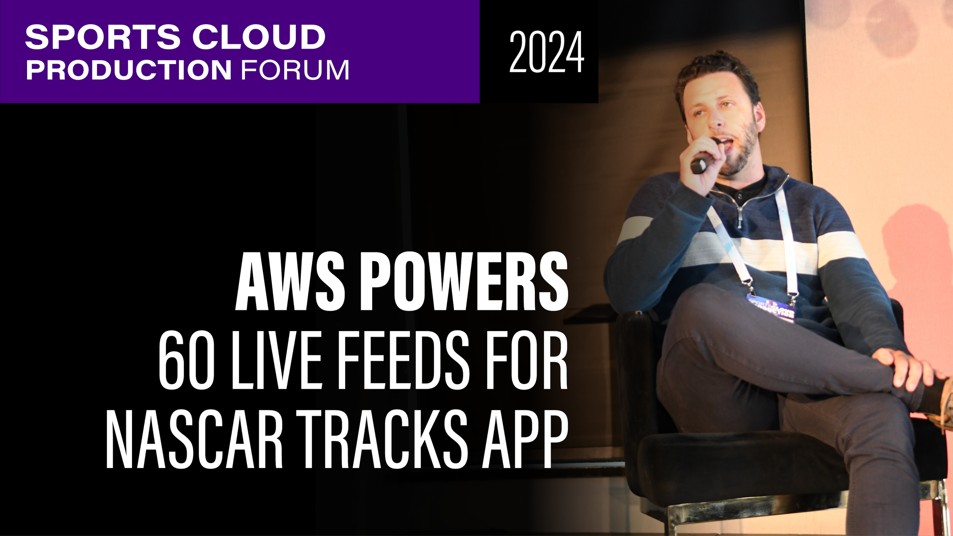 AWS Powers 60 Live Feeds for the NASCAR Tracks App