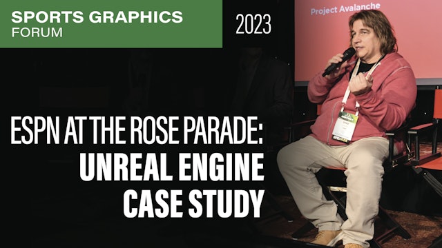 ESPN’s Use of Unreal Engine as a Live Graphics Tool at the Rose Parade