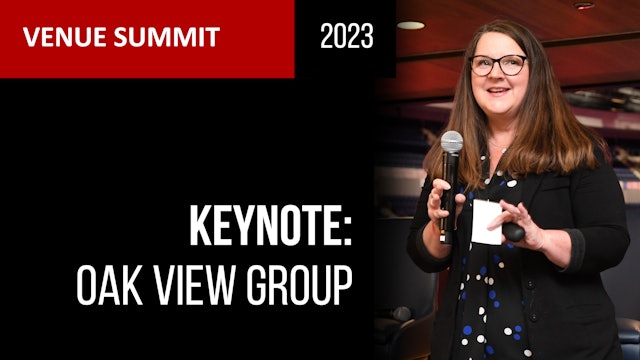 Oak View Group's Katie LaPoff: A Keynote Conversation