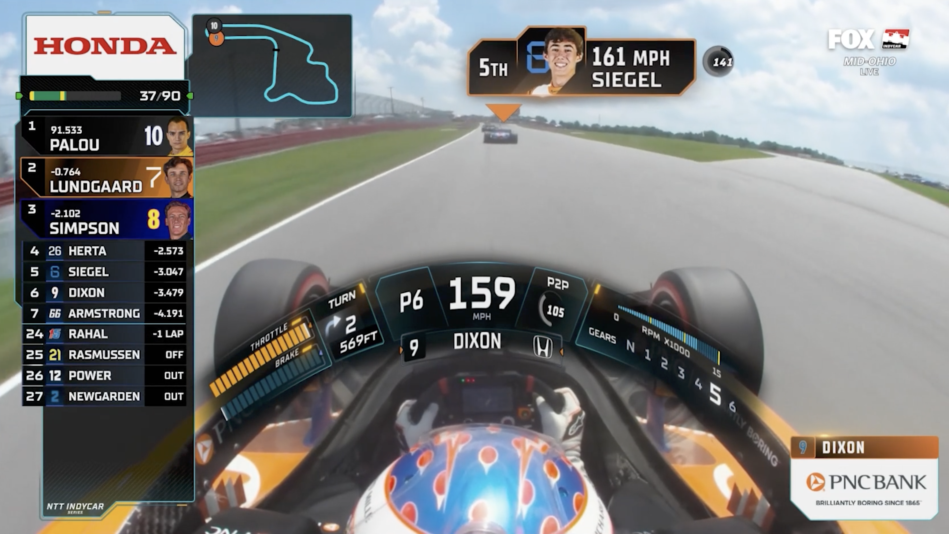 FOX IndyCar Takes In-Car AR Graphics to New Heights