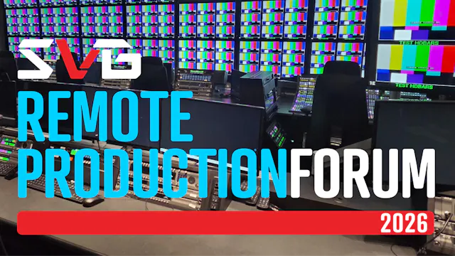 SVG Remote Production Forum 2026
