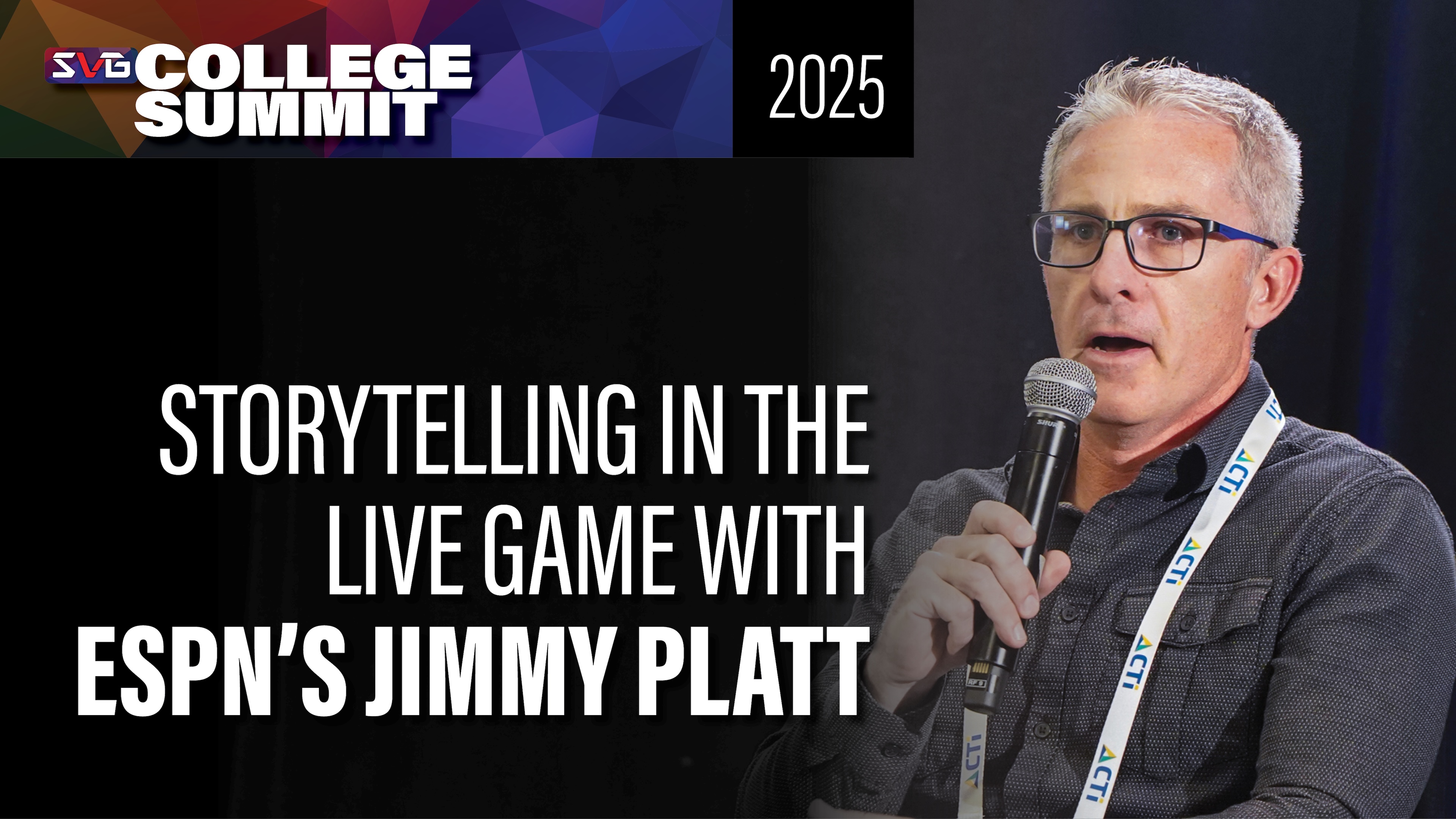 Storytelling in the Live Game Broadcast with ESPN Director Jimmy Platt