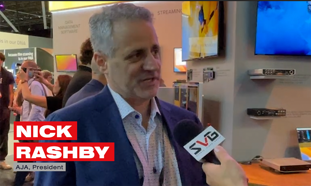 AJA President Nick Rashby Shares Latest in 12G-SDI openGear, Debuts KONA X