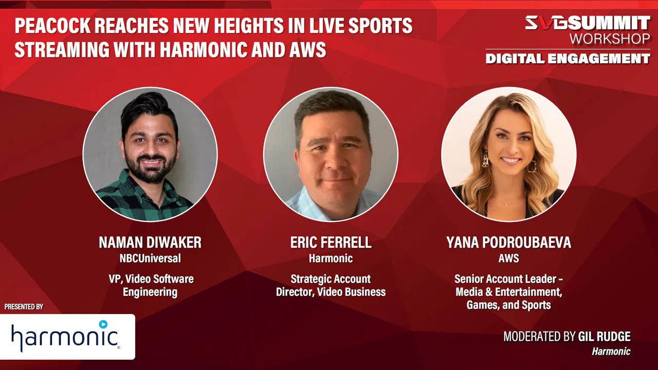 Peacock Reaches New Heights in Live Sports Streaming with Harmonic and ...