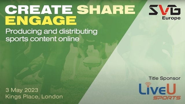 SVG Europe's Create Share Engage