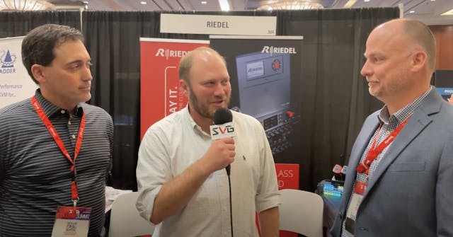 Riedel's Greg Macchia, Dave Caulwell ...