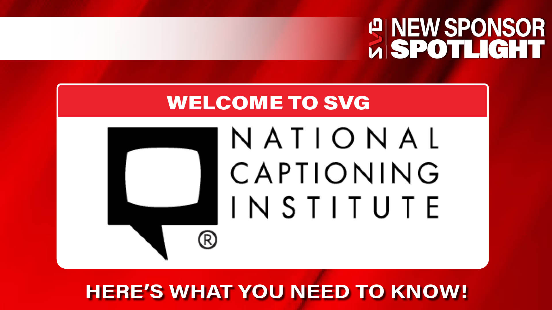 NCI’s Scott Pentoney on the Latest in Closed Captioning of Live Video Content