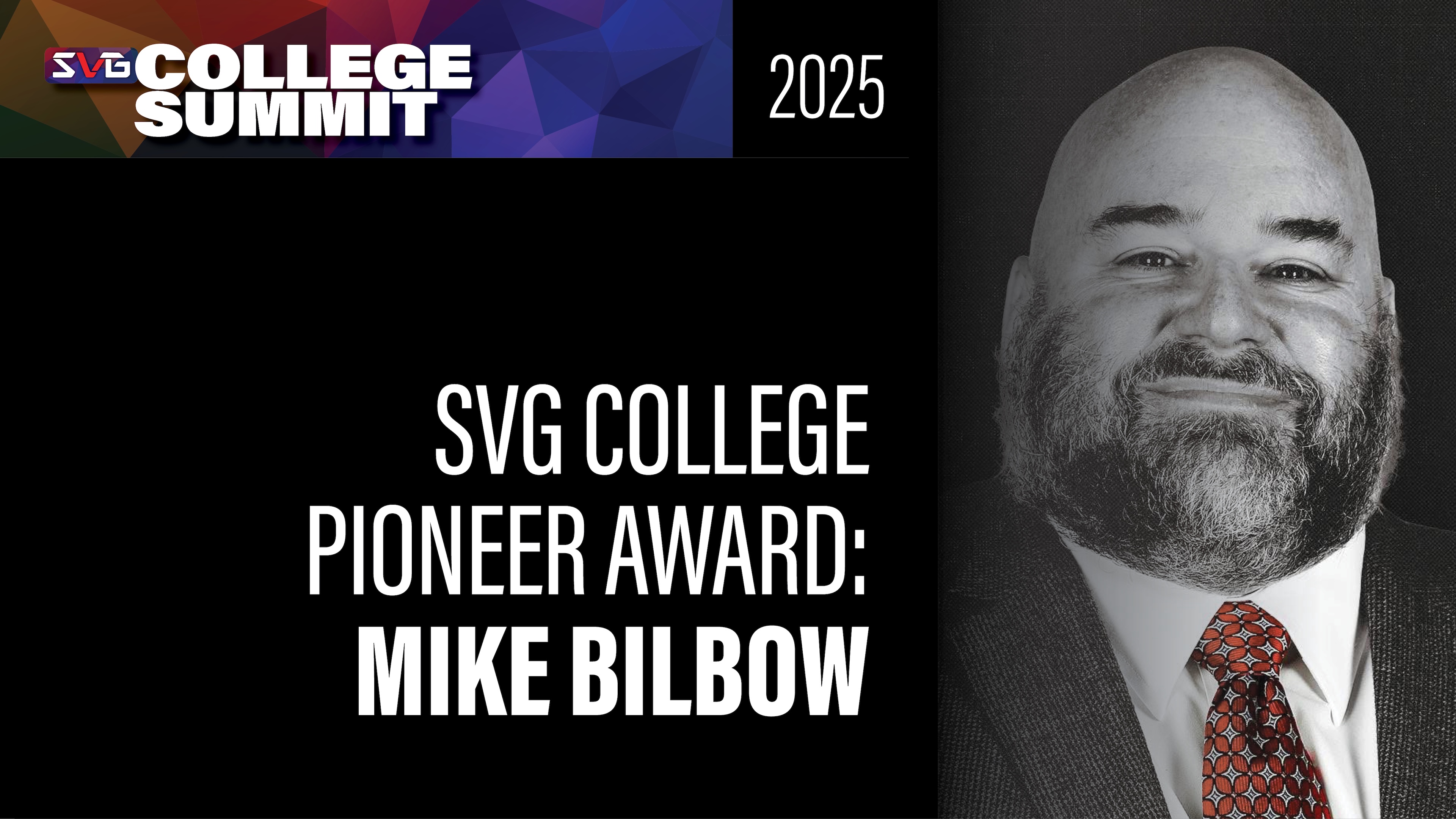 SVG College Pioneer Award: Mike Bilbow
