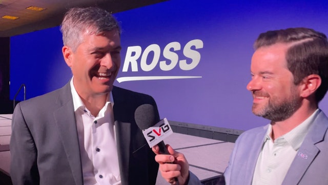 NAB Show 2023: Ross Video's David Ross on Additions to Carbonite and Spidercam