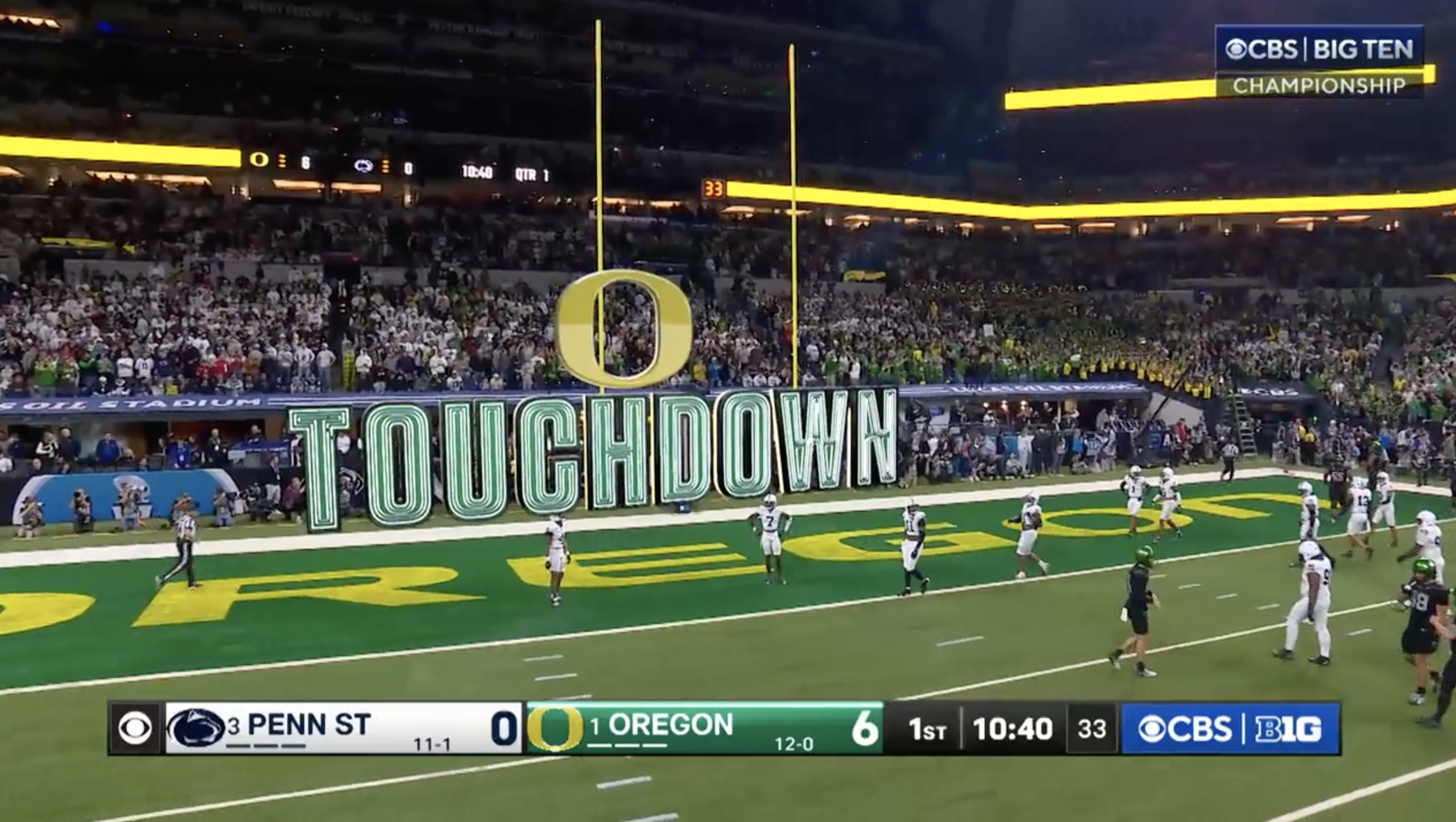 CBS Sports | 2024 Big Ten Football Championship – Penn State vs. Oregon