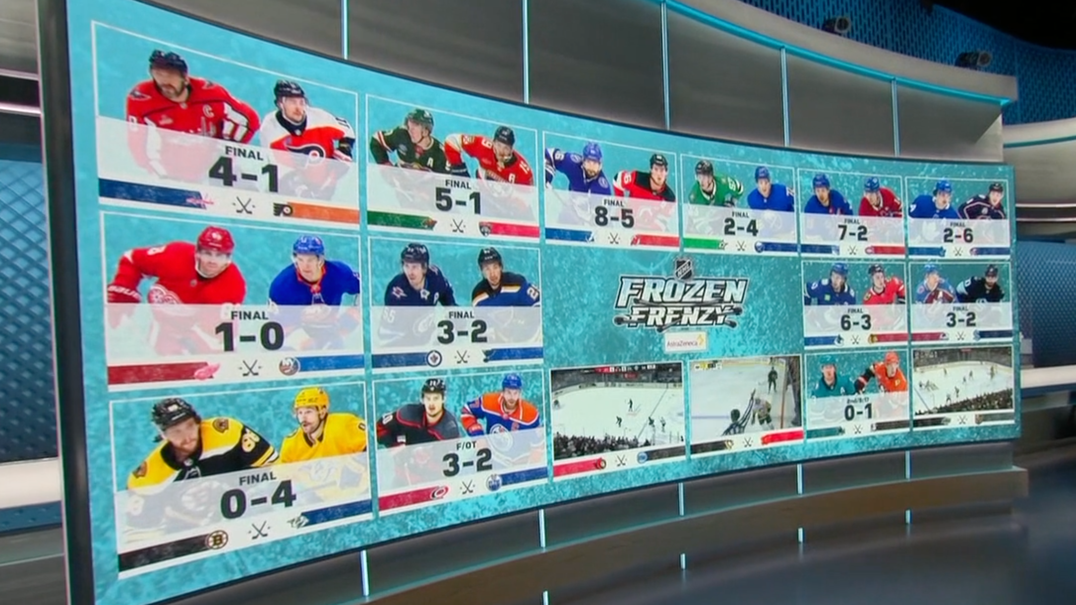 ESPN's NHL Frozen Frenzy Delivers a Whip-around Show at a Breakneck Speed