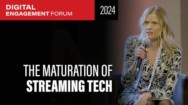 The Maturation of Streaming Services:...