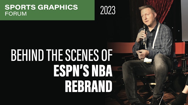 Inside ESPN’s Colossal NBA Rebrand Project: A Sports Graphics Spotlight