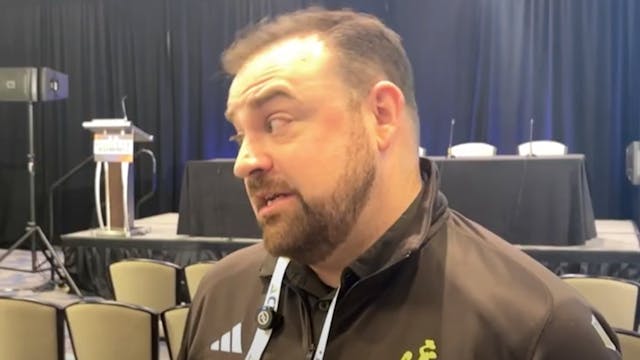 University of Wyoming's Dennis Trapan...