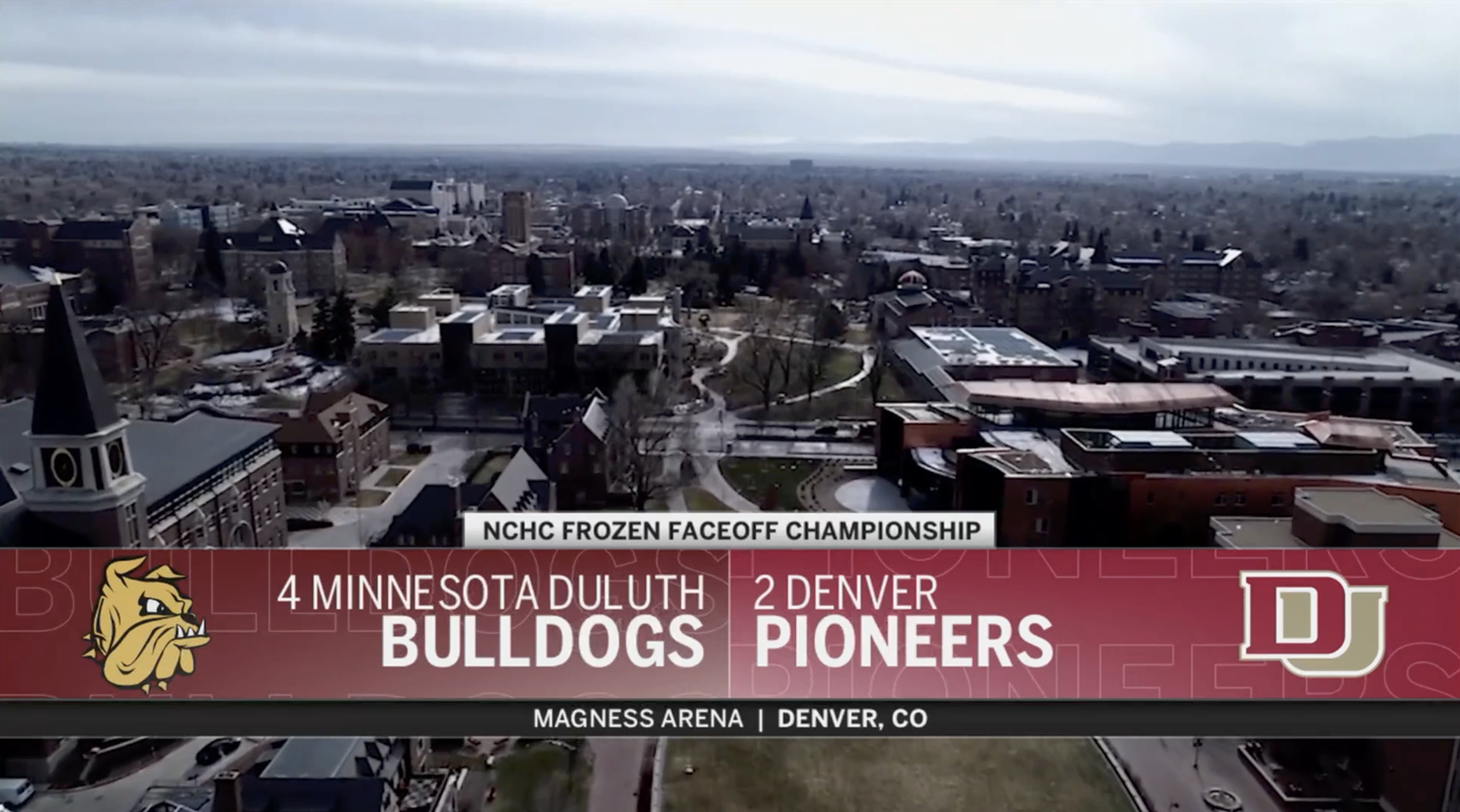 National Collegiate Hockey Conference | 2026 NCHC Frozen Faceoff Pre-Game Show