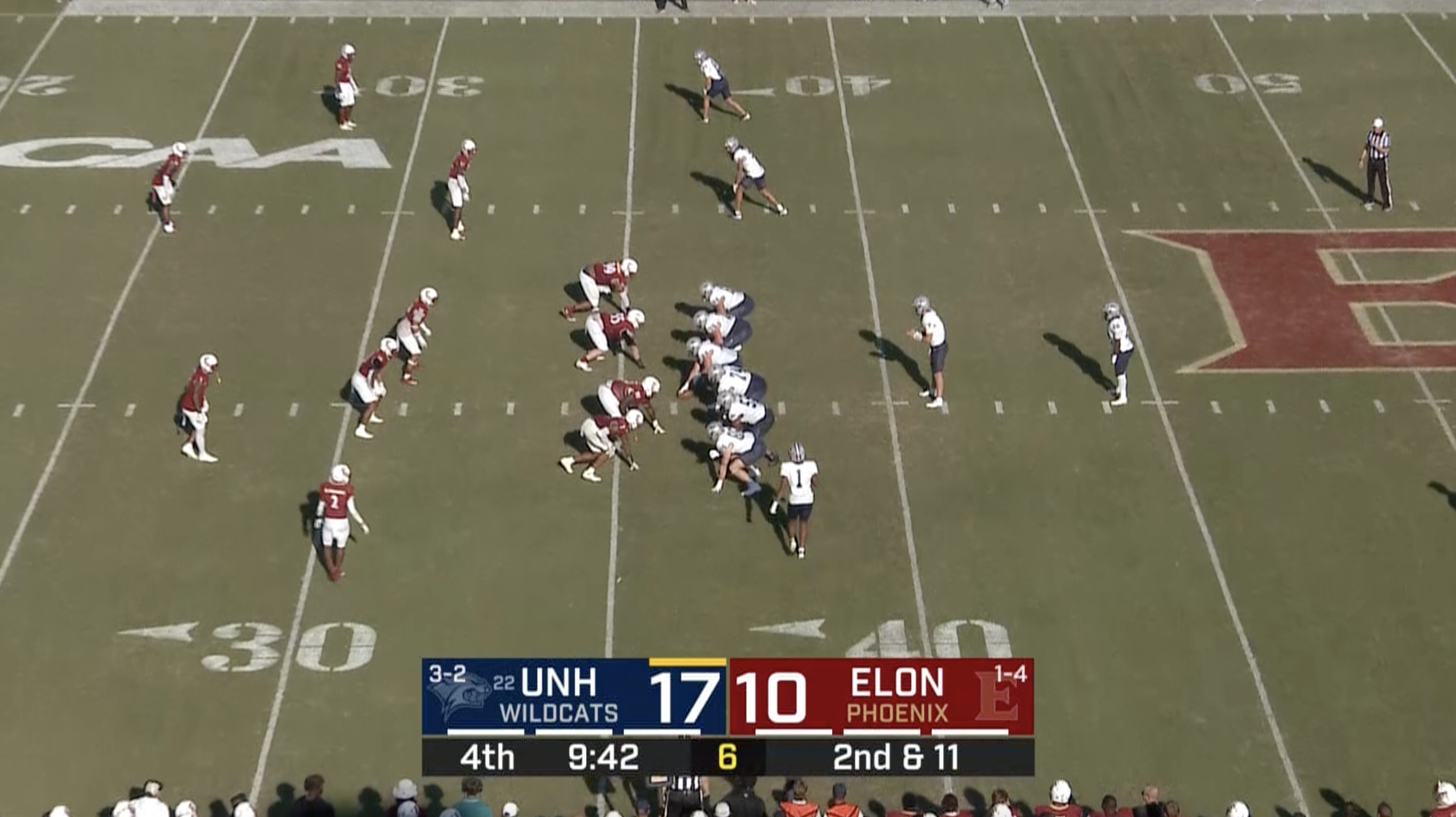 Elon University (Elon Sports Vision) | Football: Elon vs. New Hampshire