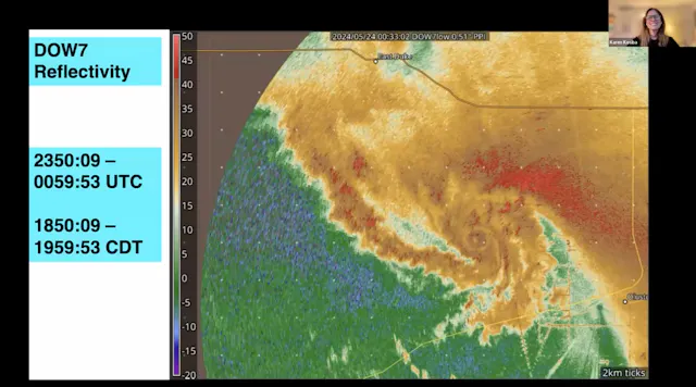 Tornado Evolution Using Radar: An Interactive Case Study of the 2024 Duke EF2
