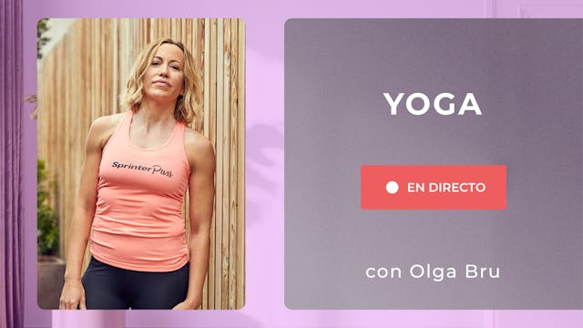Yoga: Gana fuerza | 60 min | Con Olga...