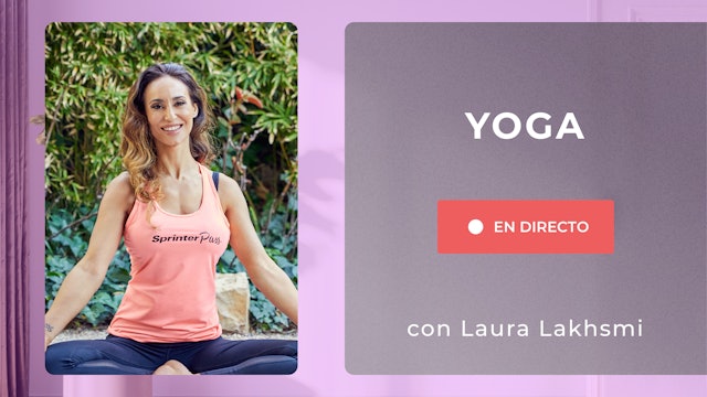 Ju. 8:00 Yoga Liquid | 60 min | Con Laura Lakshmi