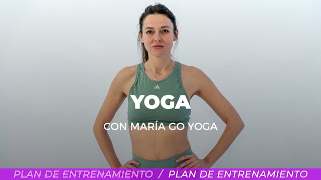 Yoga Vinyasa l 20 min l Con María GO