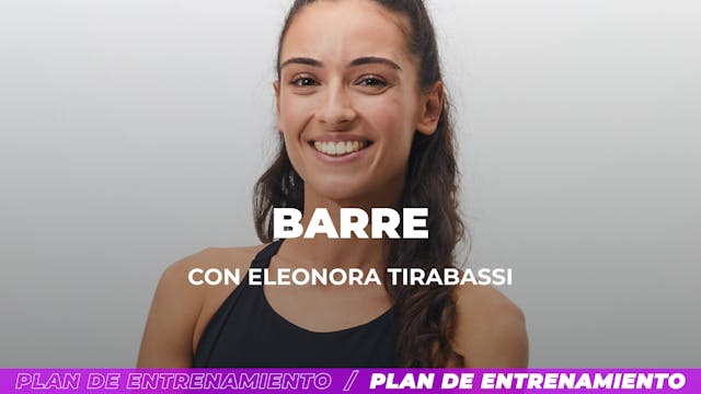 Barre: Full Body | 40 min | Con Eleonora