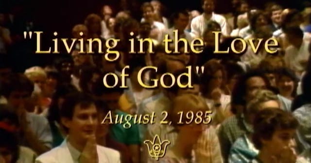 Living in the Love of God-1