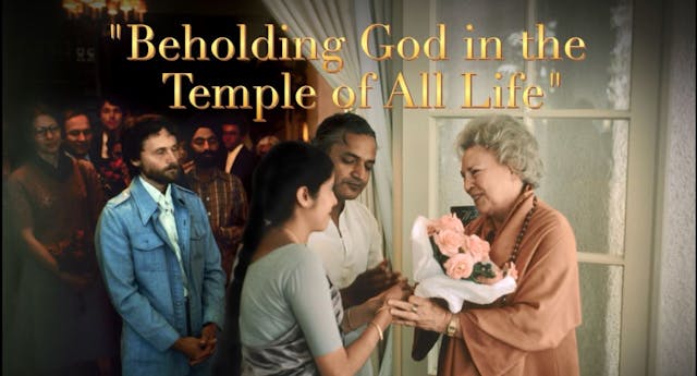 Beholding God in the Temple of All Life