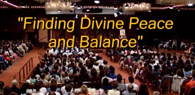 Finding Divine Peace and Balance