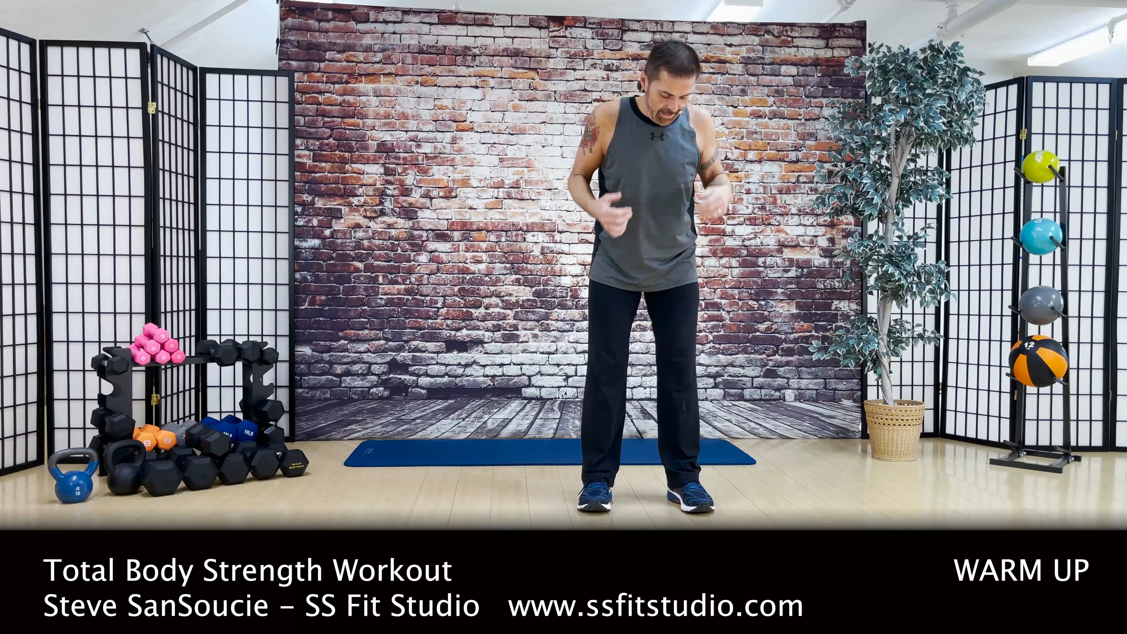 Total Body Strength Workout 012421 *HD 4k)