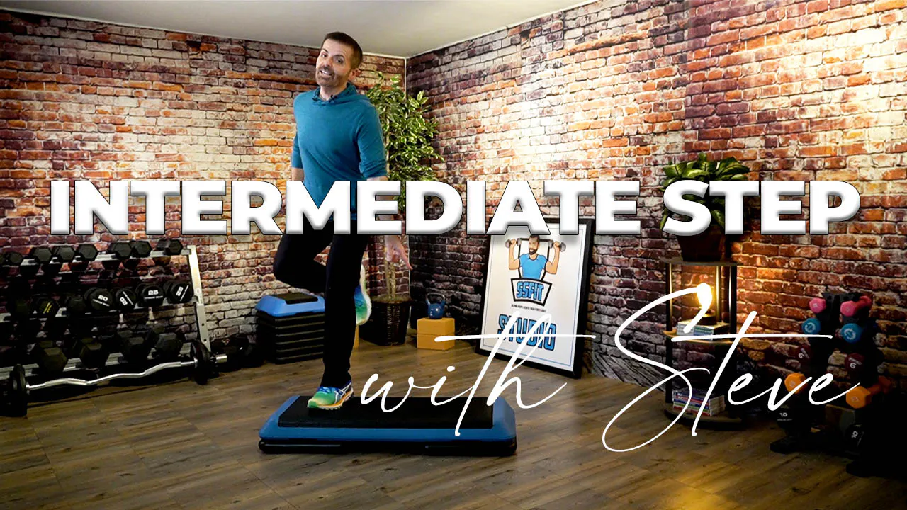 In Set Step Intermediate Step(334) - 45 Min Workout - Step Workouts - SS Fit Studio